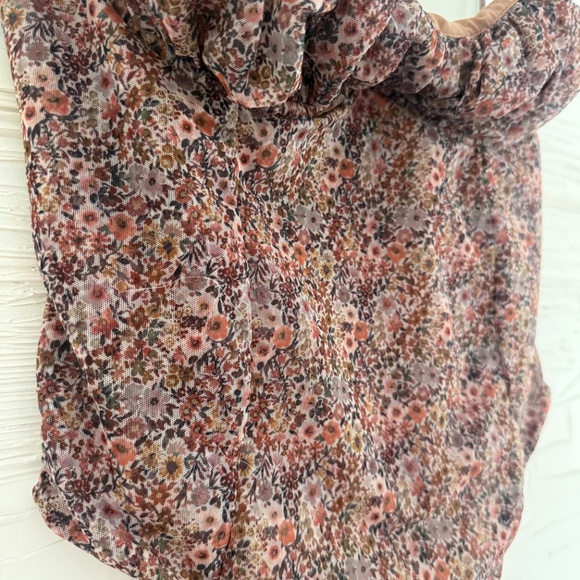 Floral Print Bodysuit - Multicolor - Picture 5 of 8